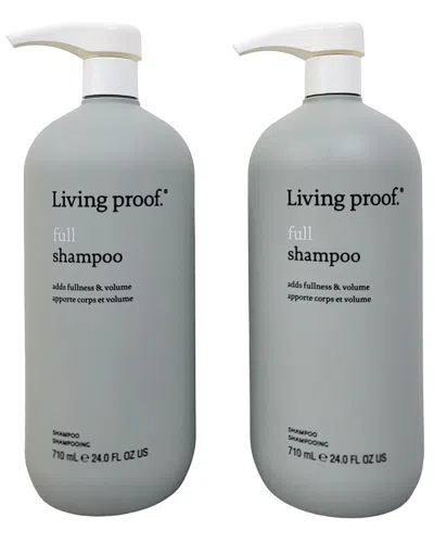 Living Proof Unisex 24 X 2oz 2 Pack Full Shampoo In Gray
