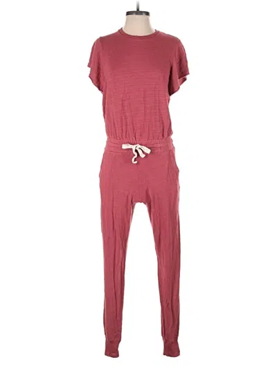 Pre-owned Liv-on Jumpsuit In Red