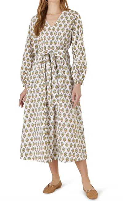 Livro Adler Dress In Buta Sprigs In Multi
