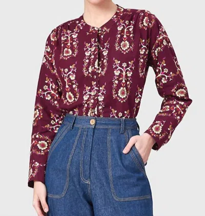 Livro Bramble Motifs Bradley Shirt In Red