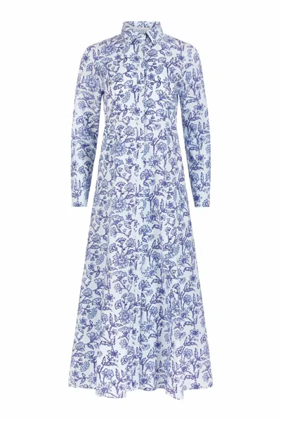 Livro Classic Shirtdress In Blue