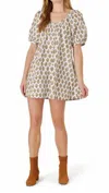 Livro Day Dress In Buta Sprigs In Multi