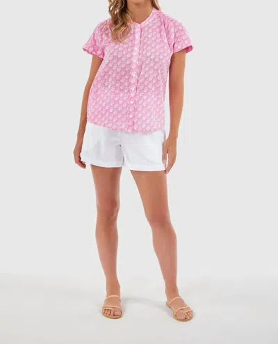 Livro Grace Short Sleeve Shirt In Pink