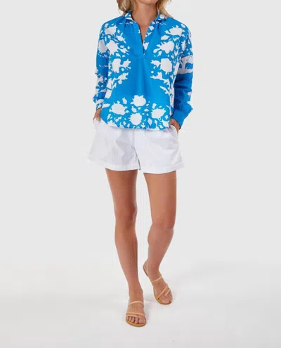 Livro Jane Top In Blue/white