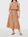 Livro Maple Springs Sleeveless Top In Brown In Brown