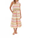 Livro Market Skirt In Sherbert Stripes In Multi
