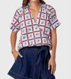 Livro Merritt Top In Mayflower In Multi