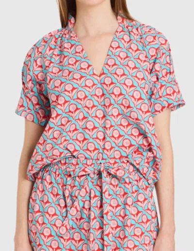 Livro Merritt Top In Penny Bloom In Multi