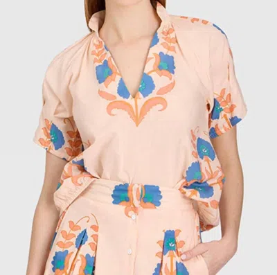 Livro Merritt Top In Pink Sands In Multi