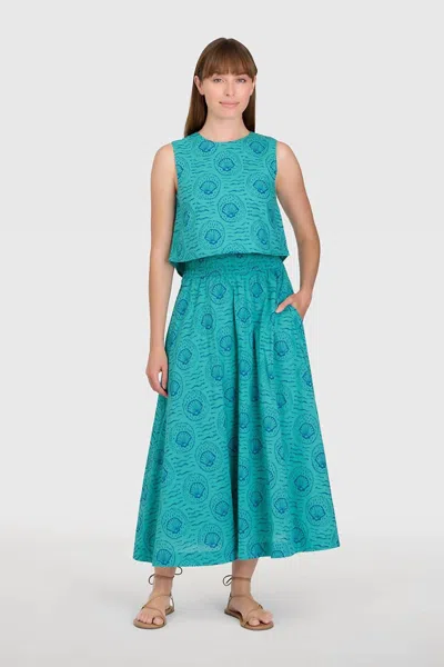 Livro Pavilion Skirt In Shells In Gray