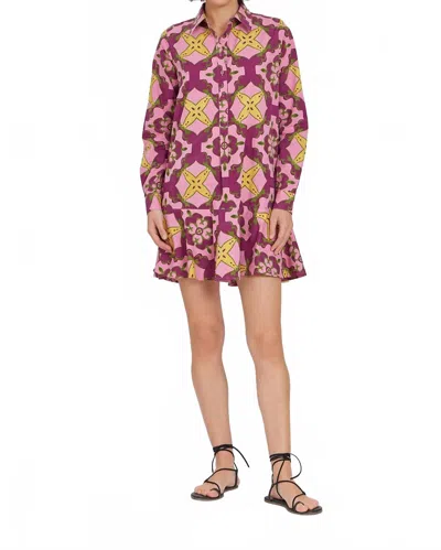 Livro Polly Dress In Zanzibar Large In Purple