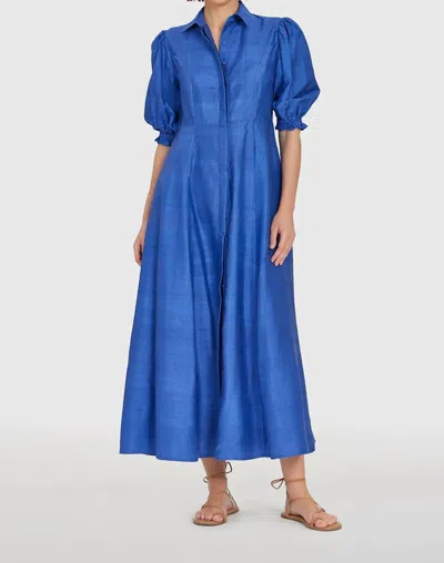 Livro Rosie Midi Dress In Cobalt In Blue