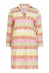Livro Short Kurta In Sherbert Stripes In Multi