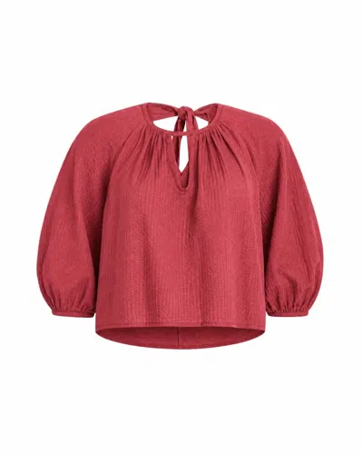Livro Women's Travel Top In Spice In Pink