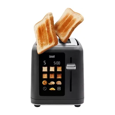 Livwell 2-slice Smart Touch Electric Toaster In Gray