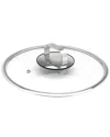 Livwell Diamondclad 10in Tempered Glass Lid With Silicone Rim