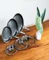 Livwell Diamondclad By  6-pc. Hybrid Nonstick Frying Pan Set In Silver