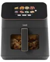 Livwell Touch Iq Air Fryer With Recipes In Black