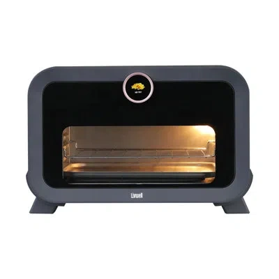 Livwell Touch Iq  Indoor/outdoor Air Fryer Pizza Oven In Grey