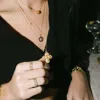 Livy Large 4 Way Cross Necklace In Gold