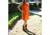 Livylu Oklahoma State University Logo One Shoulder Dress In Orange