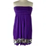 Livylu Women's Tube Dress In Purple In Purple