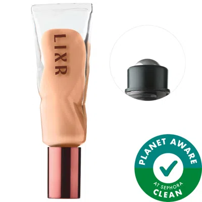 Lixr Beauty Skin Shake Bi-phase Serum Skin Tint With Squalane Barley 3.5n 0.33 Oz/10 ml