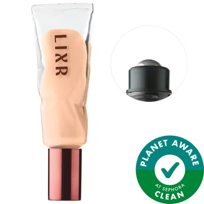 Lixr Beauty Skin Shake Bi-phase Serum Skin Tint With Squalane Chestnut 2c 0.33 Oz/10 ml