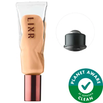 Lixr Beauty Skin Shake Bi-phase Serum Skin Tint With Squalane Oak 4c 0.33 Oz/10 ml