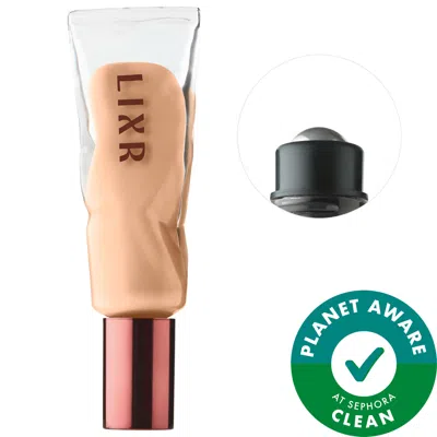 Lixr Beauty Skin Shake Bi-phase Serum Skin Tint With Squalane Sand 4w 0.33 Oz/10 ml