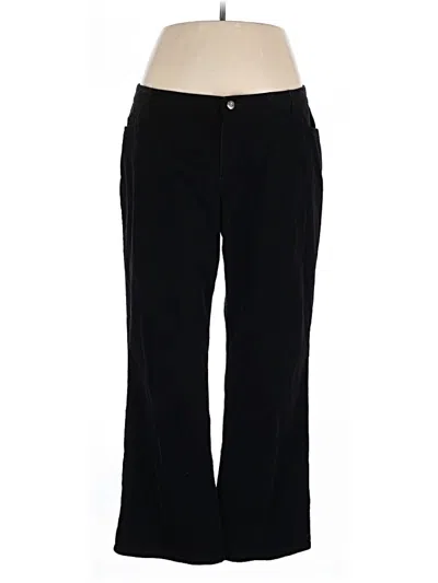 Pre-owned Liz & Co. Casual Pants In Black