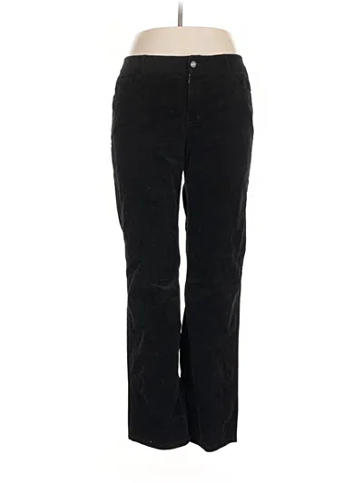 Pre-owned Liz & Co. Casual Pants In Black