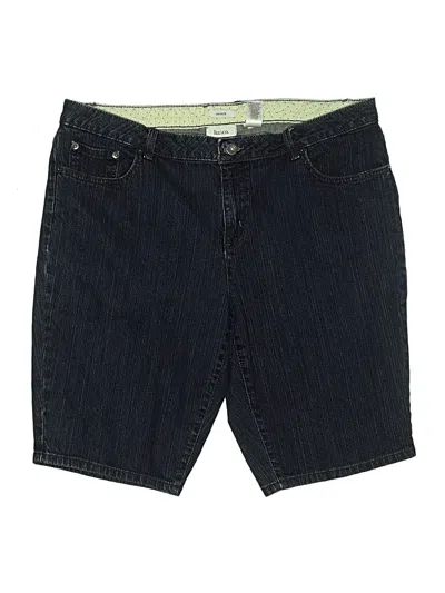 Pre-owned Liz & Co. Denim Shorts In Blue