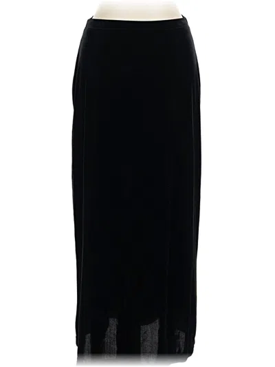 Pre-owned Liz & Co. Formal Skirt In Black