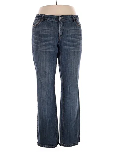 Pre-owned Liz & Co. Jeans In Blue