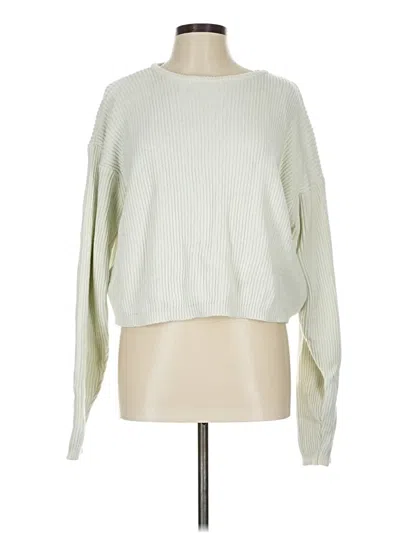 Pre-owned Liz & Co. Pullover Sweater In Green