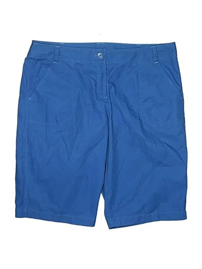 Pre-owned Liz & Co. Shorts In Blue
