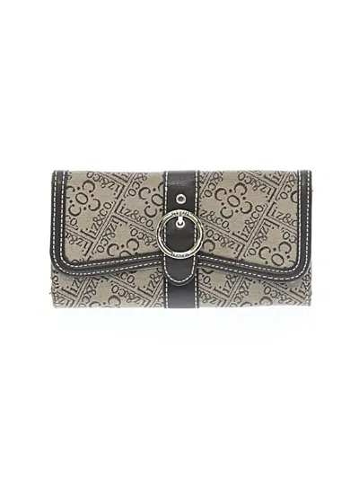 Pre-owned Liz & Co. Wallet In Gray
