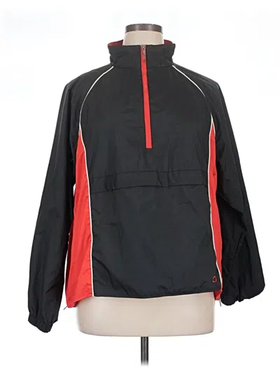 Pre-owned Liz & Co. Windbreaker Jacket In Black