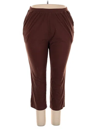 Pre-owned Liz & Me Active Pants In Brown