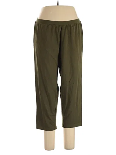 Pre-owned Liz & Me Active Pants In Green