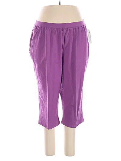 Pre-owned Liz & Me Active Pants In Purple