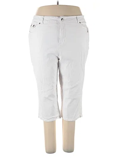 Pre-owned Liz & Me Jeans In Silver