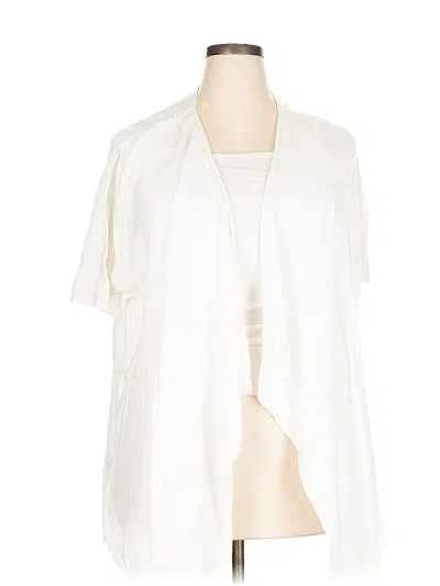 Pre-owned Liz & Me Kimono In White