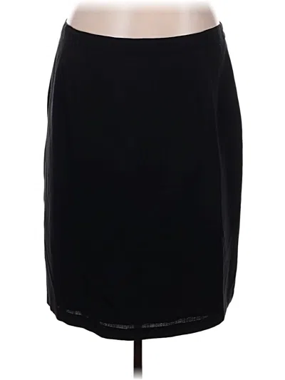 Pre-owned Liz Baker Casual Skirt In Black