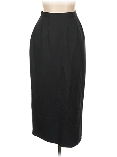 Pre-owned Liz Baker Formal Skirt In Black