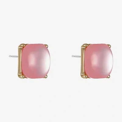 Liz Claiborne 12.4mm Stud Earrings In Pink