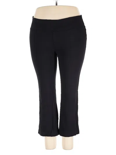 Pre-owned Liz Claiborne Active Pants In Black