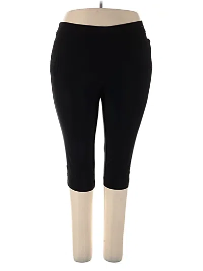 Pre-owned Liz Claiborne Active Pants In Black