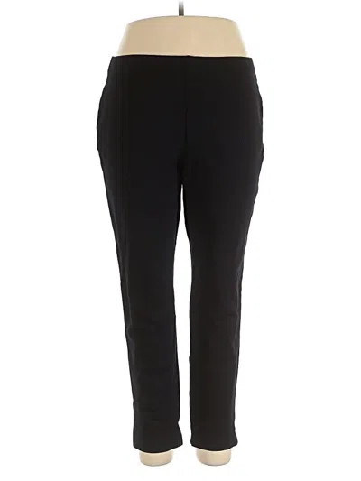 Pre-owned Liz Claiborne Active Pants In Black
